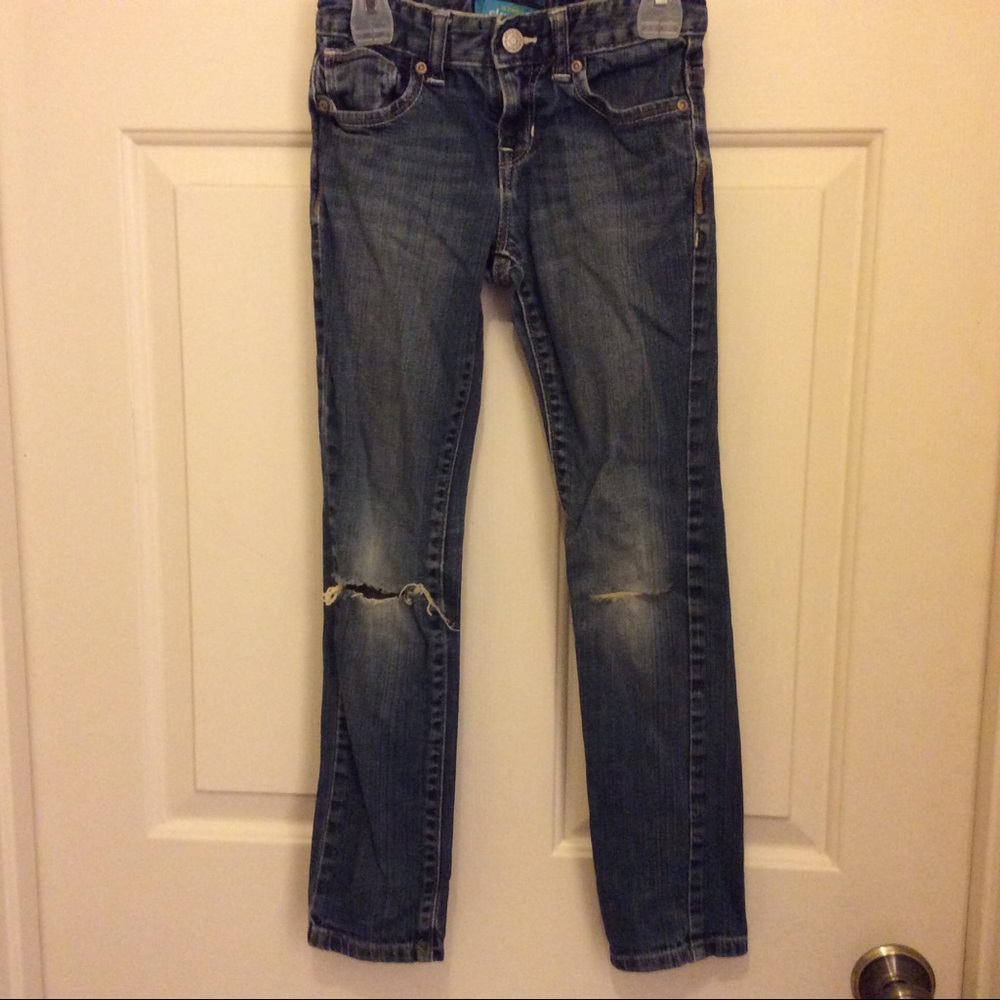 Old Navy skinny boys 8 slim cotton spandex jeans